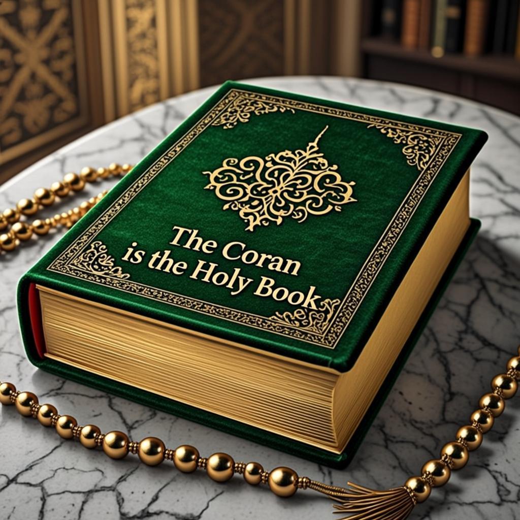 The Coran is the Holy Book — AlFurqanVelours