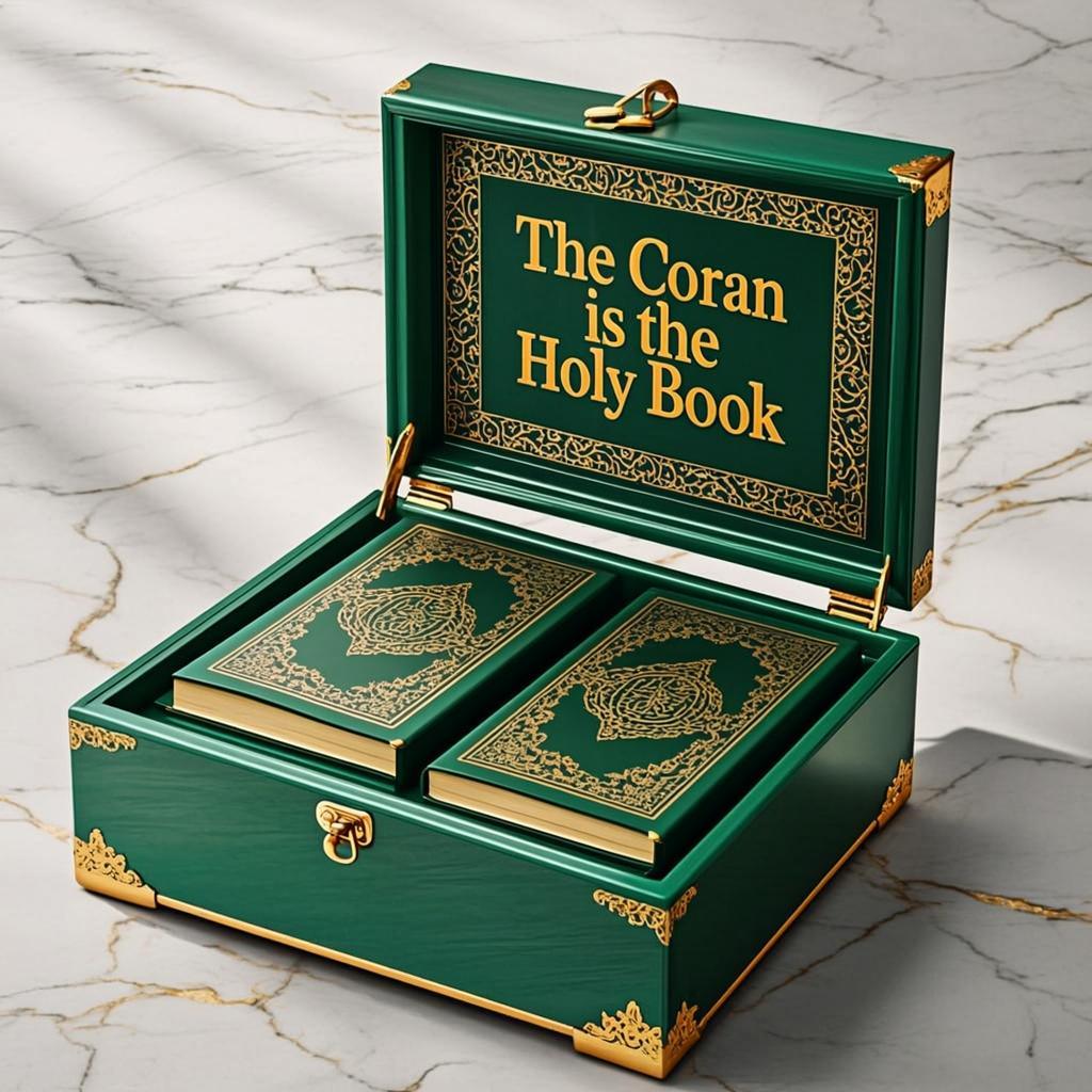 The Coran is the Holy Book — CoffretRoyalMedine