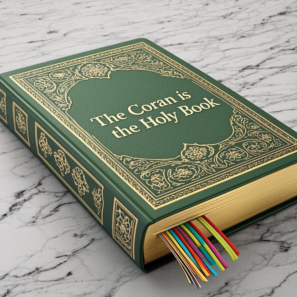 The Coran is the Holy Book — CoranTajweedEmeraude