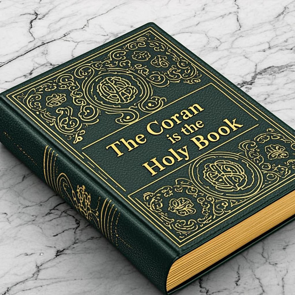 The Coran is the Holy Book — CoranBilingueDore