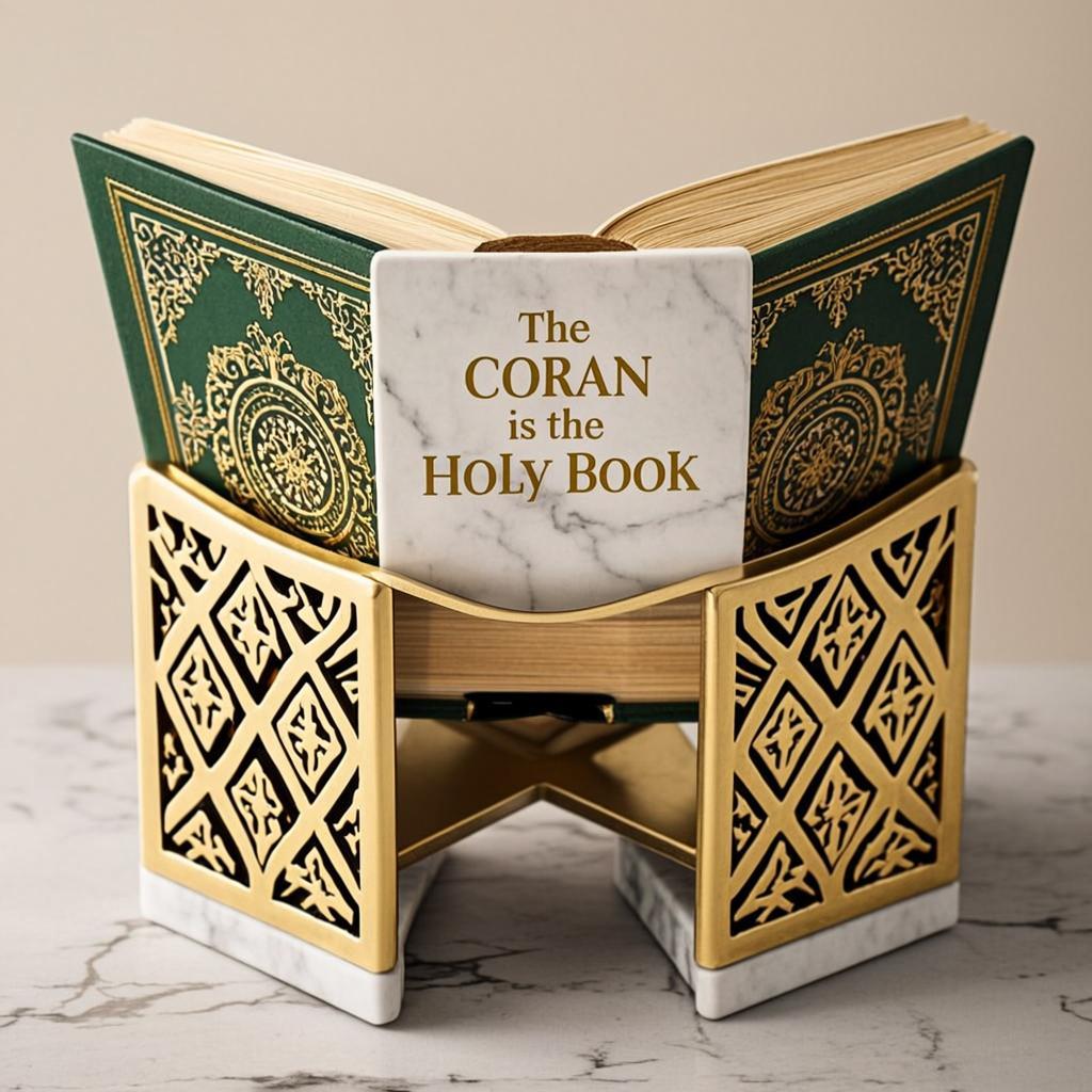 The Coran is the Holy Book — RehalMarbreOr