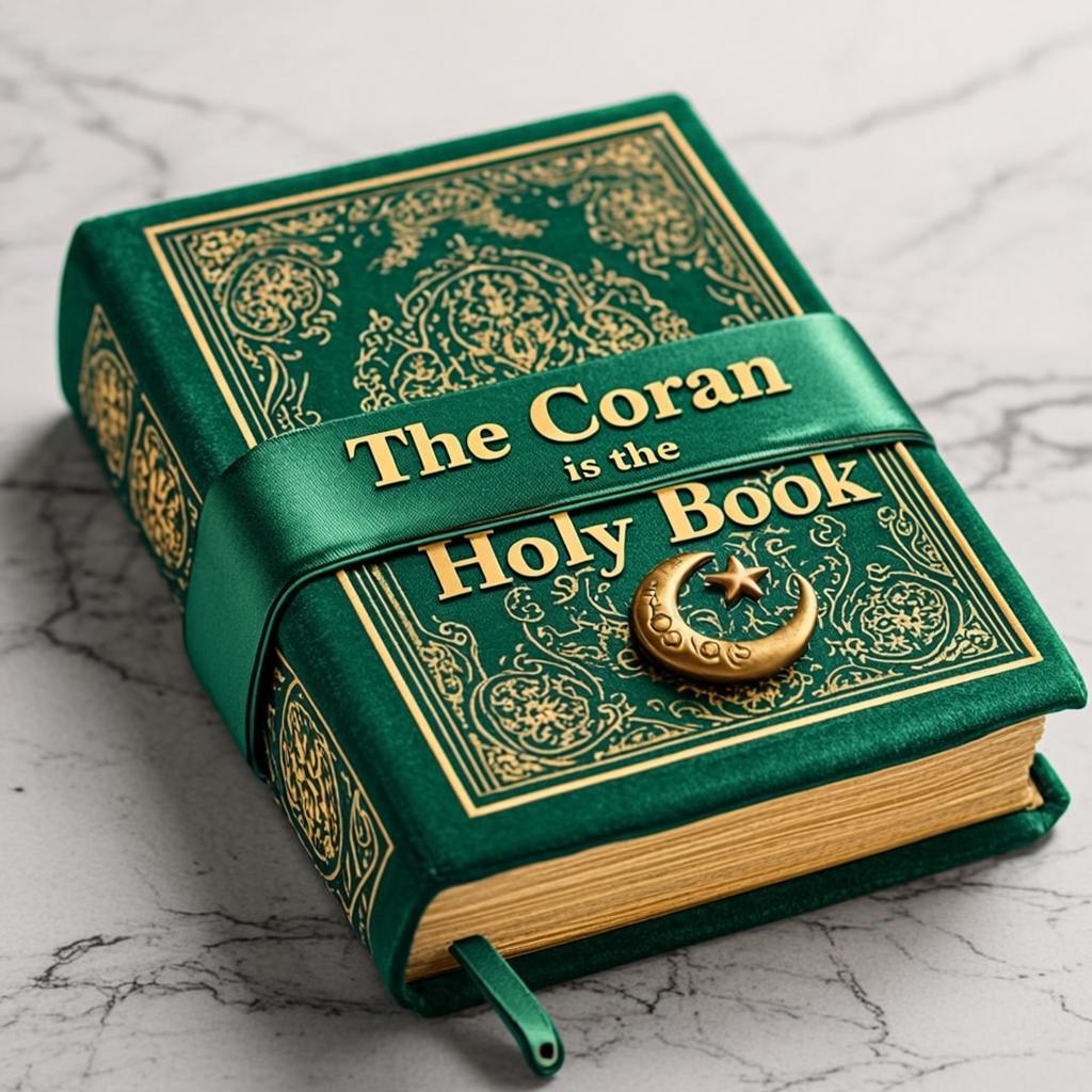 The Coran is the Holy Book — CoranPocheSoie