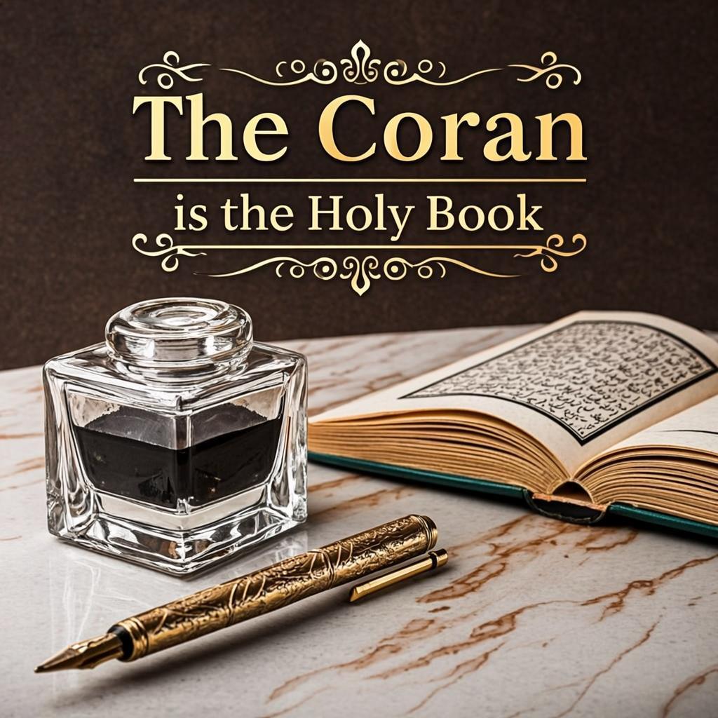 The Coran is the Holy Book — CoranEncreEtPlume