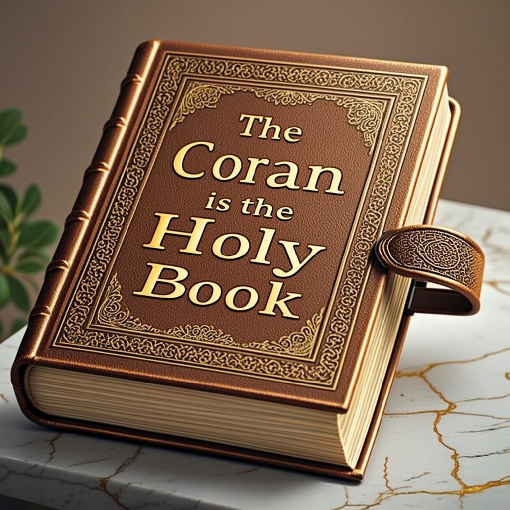 The Coran is the Holy Book — CoranAmbreRoyale
