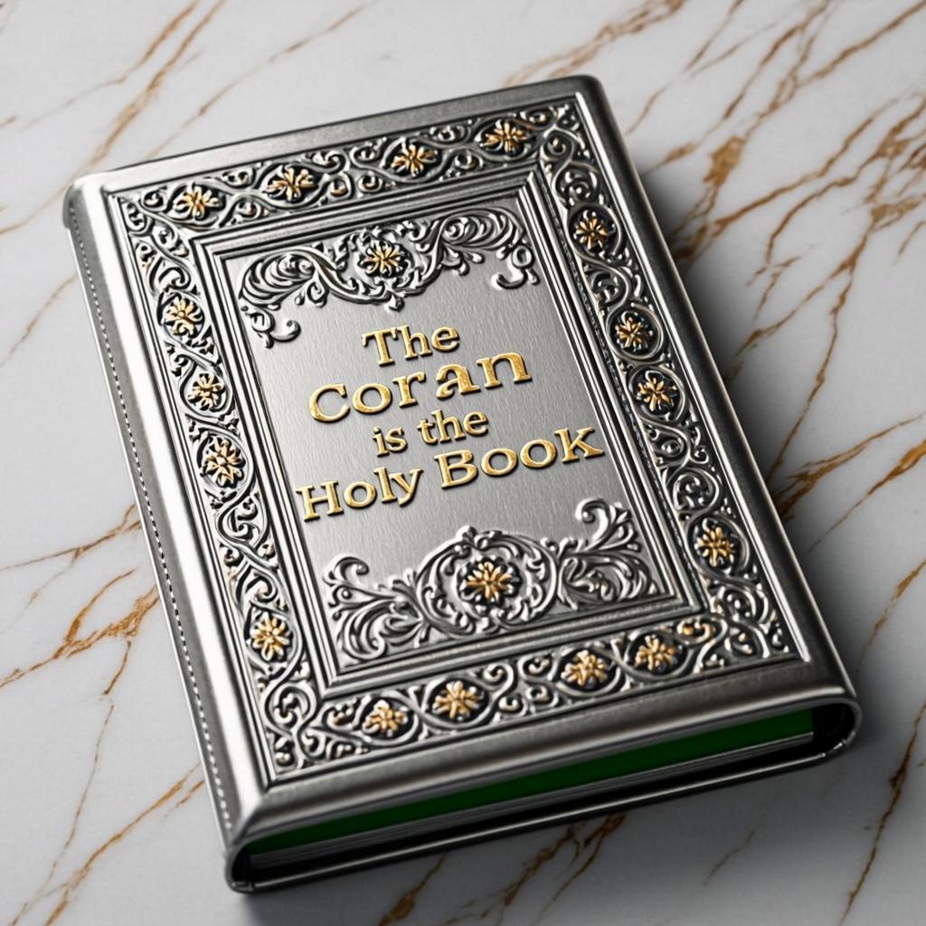The Coran is the Holy Book — CoranArgentAntique