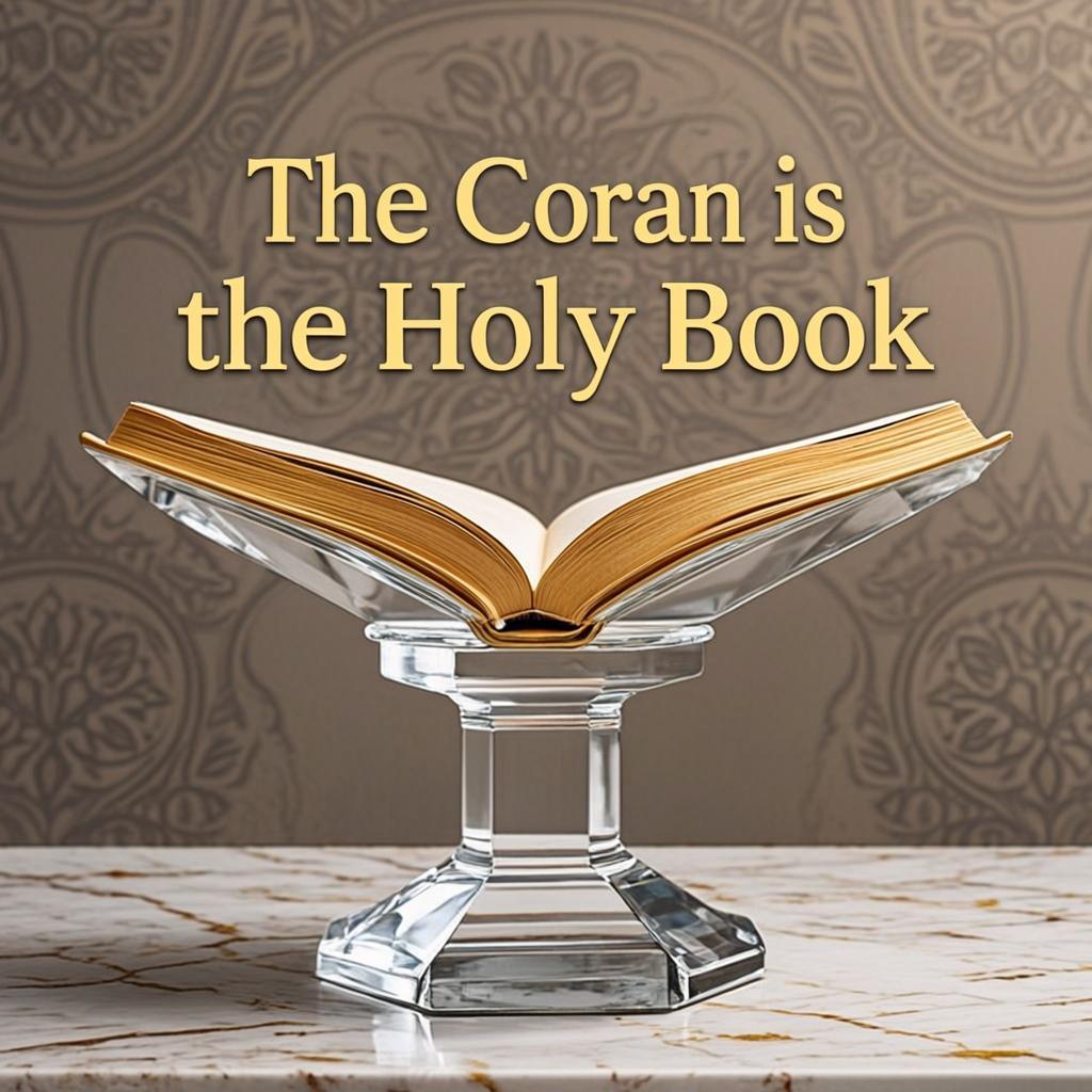 The Coran is the Holy Book — CoranCristalGrave
