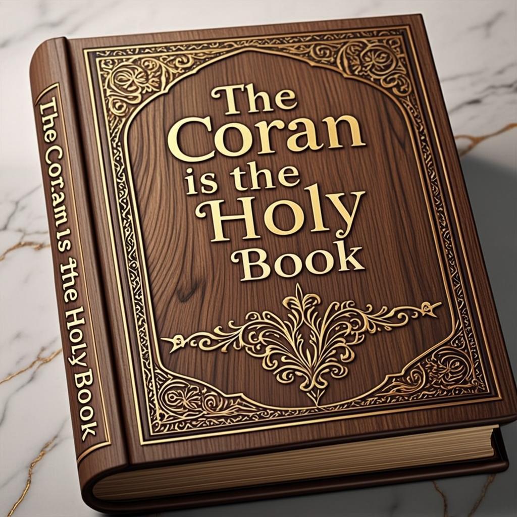 The Coran is the Holy Book — CoranBoisOlivier