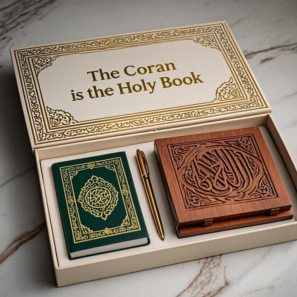 The Coran is the Holy Book — CoffretEcoleEnfant