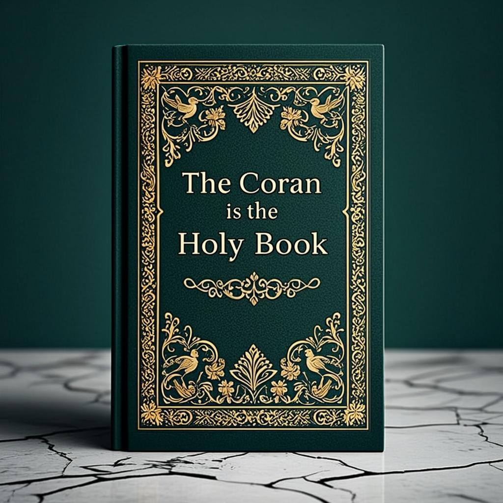 The Coran is the Holy Book — CoranJardinEden
