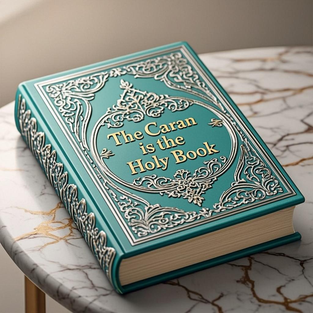 The Coran is the Holy Book — CoranTurquoiseMedine